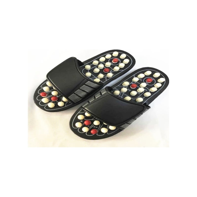 Massage slippers, acupoints, foot therapy shoes, magnetic spring moxibustion, men's home use, anti slip foot acupoint diagram, health and wellness - Image 3