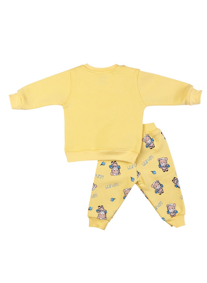 زيركون بيجامة شتوي لحديثي الولادة - 1264 - Image 3