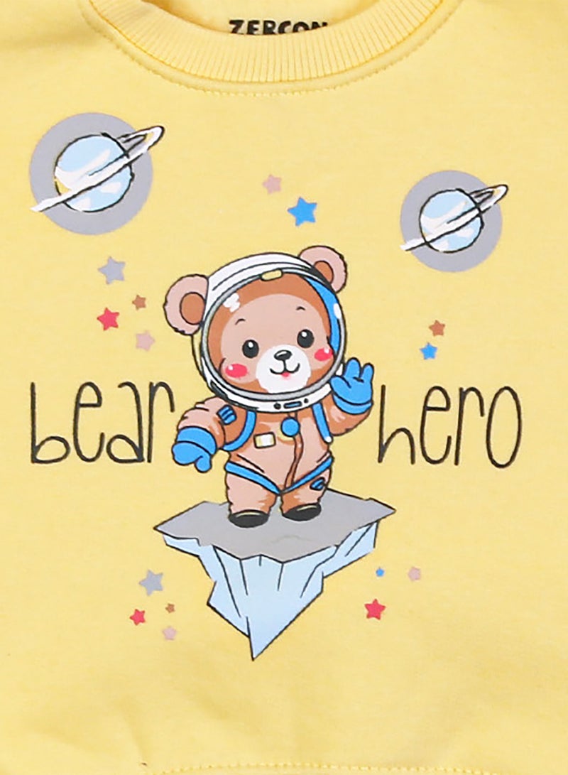 زيركون بيجامة شتوي لحديثي الولادة - 1264 - Image 2