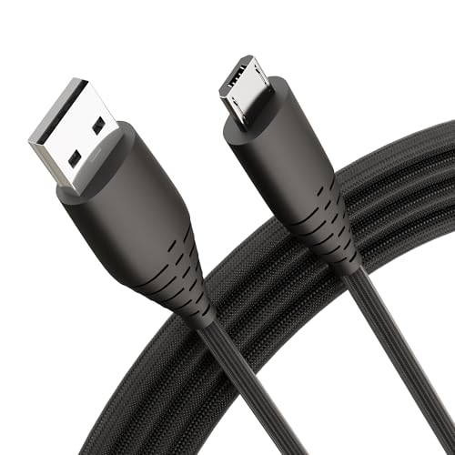 Basesailor 60W USB to Micro Cable,Fast Charger Charging Braided Cable,Compatible for Samsung/LG/Nexus/Nokia/Kindle/PS4/Xbox One Controller & Other USB 2.0 Devices,High Speed Data Transmission - Image 1