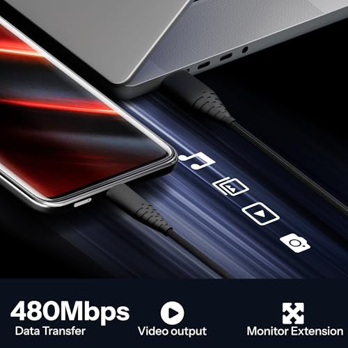Basesailor 60W USB to Micro Cable,Fast Charger Charging Braided Cable,Compatible for Samsung/LG/Nexus/Nokia/Kindle/PS4/Xbox One Controller & Other USB 2.0 Devices,High Speed Data Transmission - Image 3
