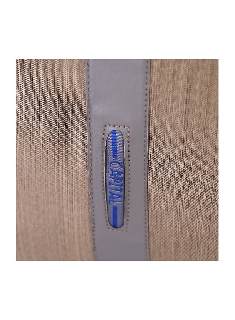 CAPITAL حقيبة دافل كابيتال 19 بوصة باللون الأخضر الداكن - Image 2