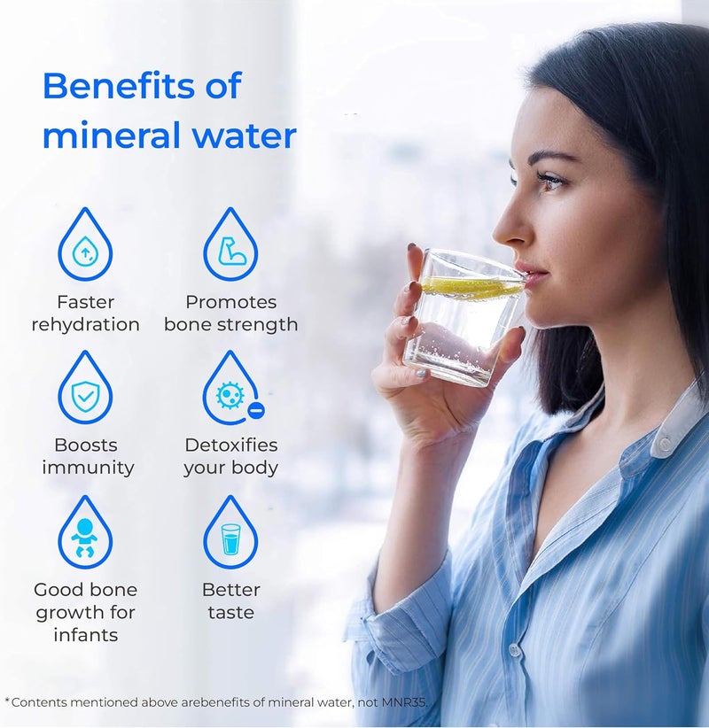 Waterdrop Remineralization Filter WD-MNR35, 1/4" Quick Connect Mineral Filter for Reverse Osmosis System, Restore Essential Minerals for RO System, RO Mineral, Under Sink Water Filtration - Image 4