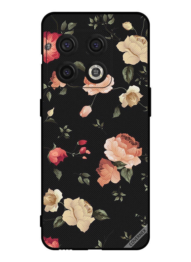 Covernex Protective Case Cover For OnePlus 10 Pro Colorful Lotus  - Image 1