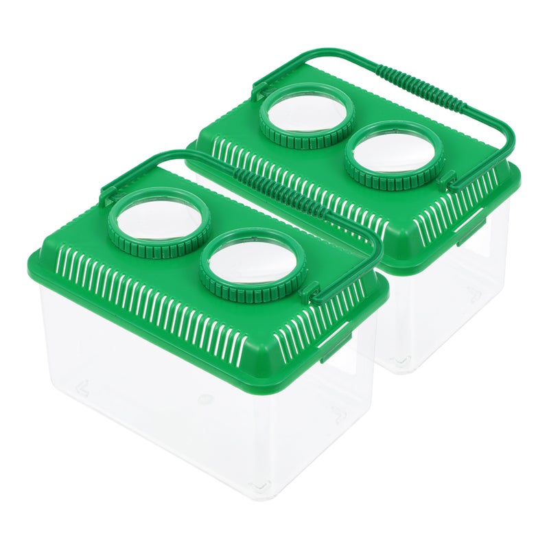 4 pcs Insect Observe Box Magnifier Box Magnifier Container Observing Case - Image 3