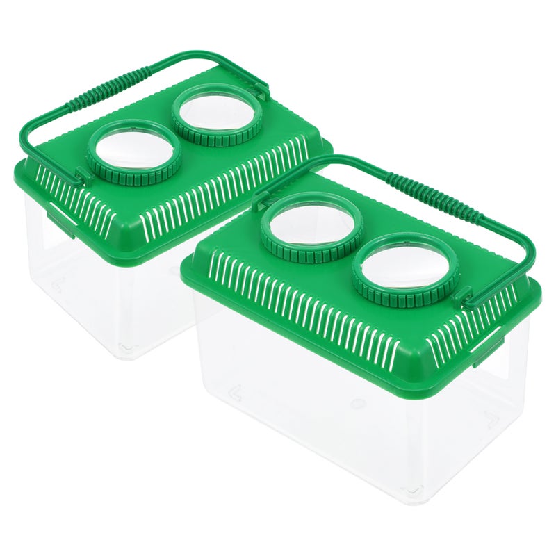 4 pcs Insect Observe Box Magnifier Box Magnifier Container Observing Case - Image 2