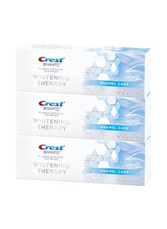 Crest 3D White Whitening Therapy Toothpaste - Enamel Care 75ml Pack of 3  - Image 1