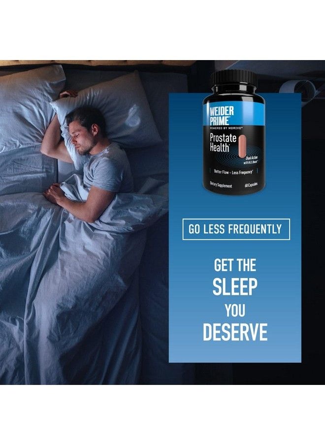 Prime Prostate Health For Men Dual Action With NO Boost Promotes Flow And Normal Frequency 60 Veggie Capsules