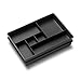 Madesmart madesmart Two-Piece Drawer Organizer-Granite | VALUE COLLECTION | 12-Compartments | Holds Objects with a Variety of  - Image 2