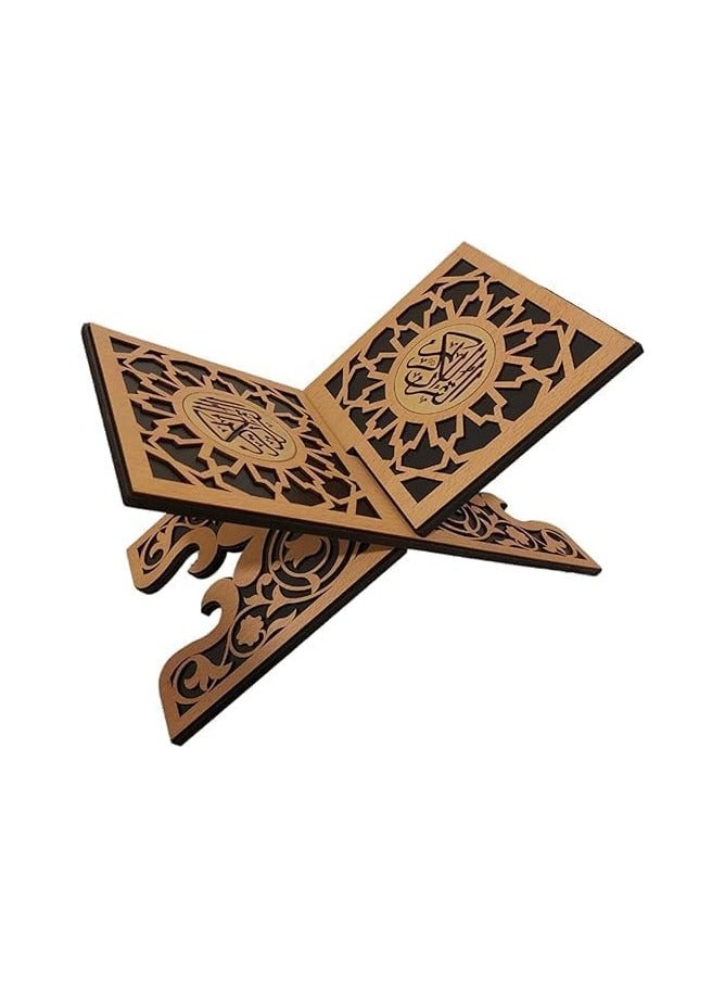 Wooden Decorated Quran Stand - Image 1