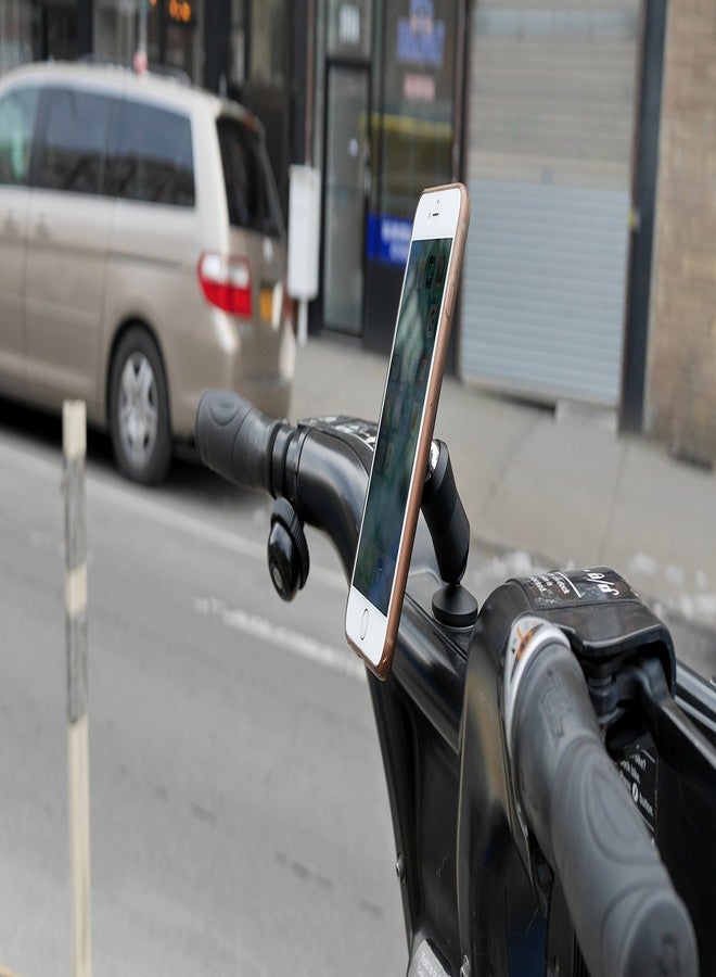 CLUTCHIT The Original Dual Magnetic Movable Phone Holder and Tablet Mount (Matte Black) - Image 4