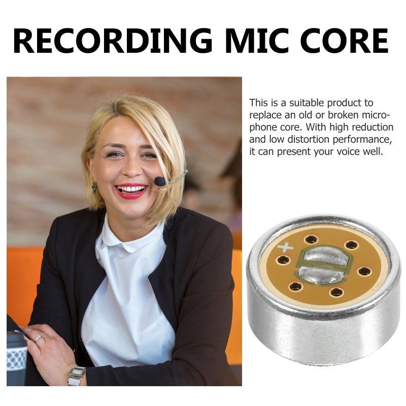 Noise Reduction Microphone, Clear Sound Pickup for Meetings and Speeches, Durable Design - Image 4
