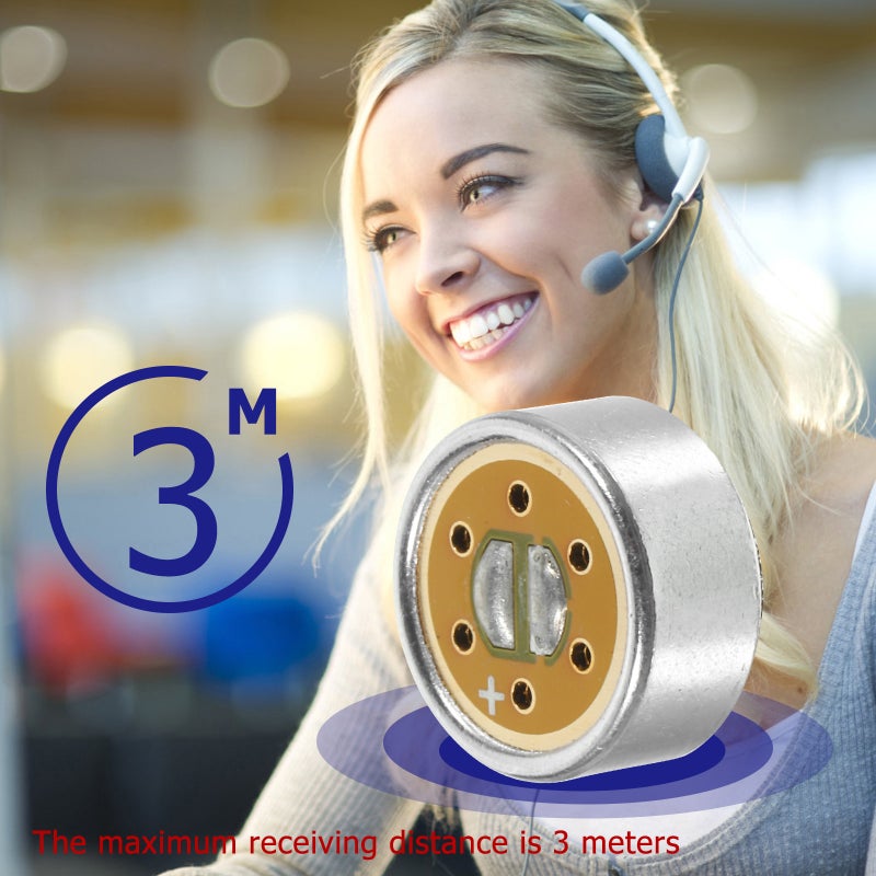 Noise Reduction Microphone, Clear Sound Pickup for Meetings and Speeches, Durable Design - Image 5