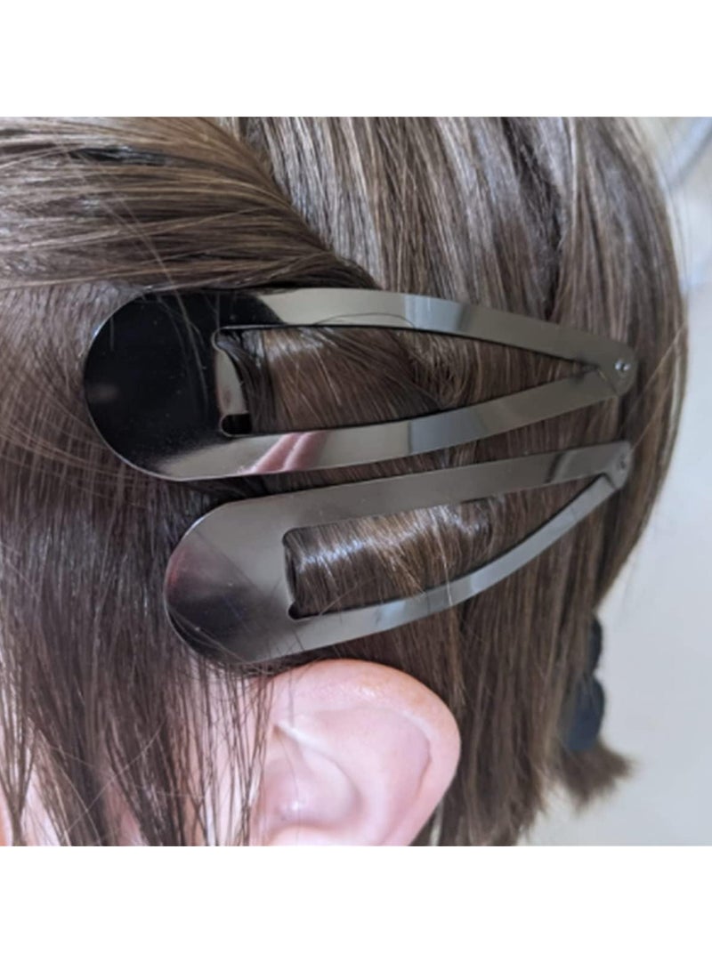 مملكة الإكسسوارات إكسسوارات شعر تيك تاك كينجدوم من أكسسورايز للنساء والفتيات (أسود غير لامع، عبوة من قطعتين، 24 قطعة) - Image 3