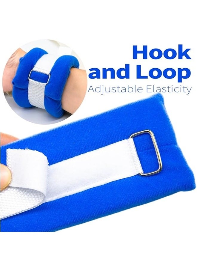 Generic - Medical Restraints Patient Hospital Bed Quick-Release Limb Holders for Hands Or Feet Universal Constraints Control - Image 1
