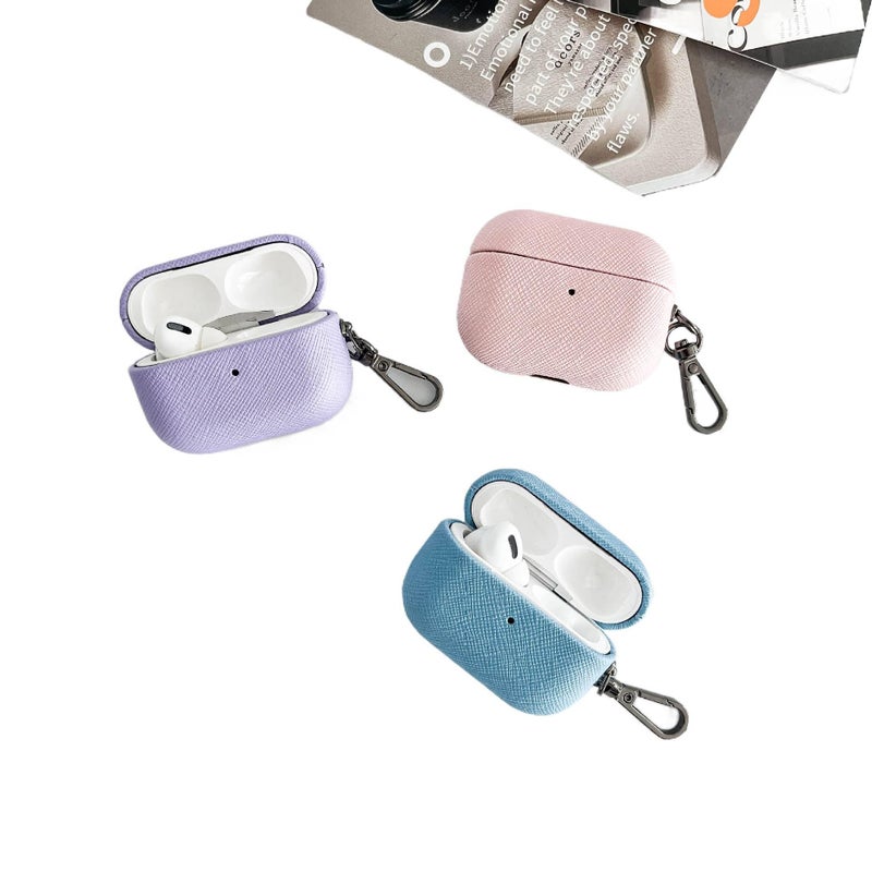 Case Compatible with AirPods Pro AirPods 4 AirPods 3 AirPods 1 2 with Hard Shell in Pink Plastic - Image 2