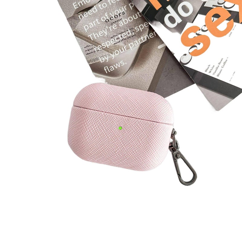 Case Compatible with AirPods Pro AirPods 4 AirPods 3 AirPods 1 2 with Hard Shell in Pink Plastic - Image 1