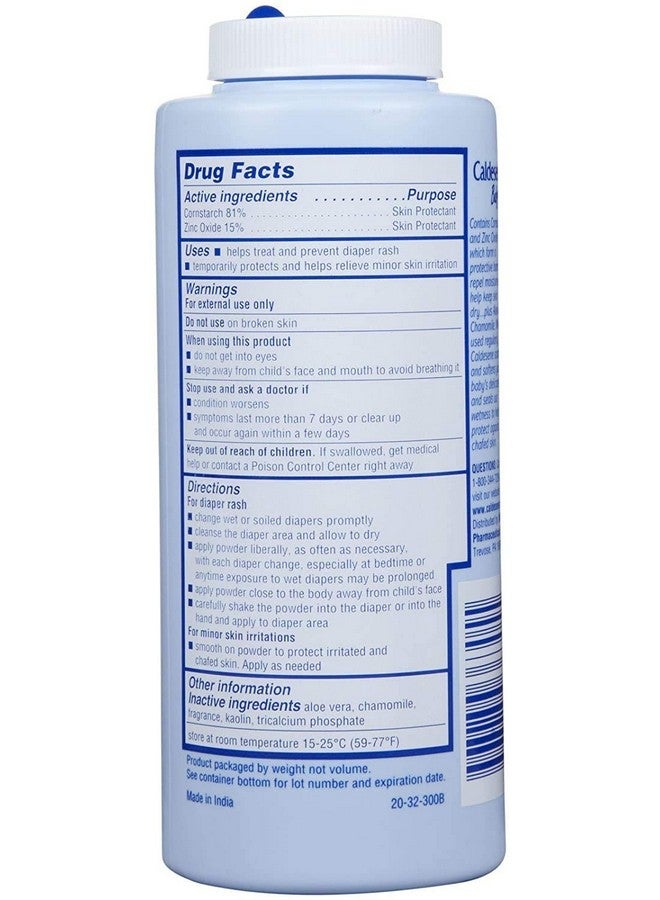 Caldesene Cornstarch Baby Powder with Zinc Oxide, Talc-Free Baby Powder, 5 Oz (2 Pack) - Image 2