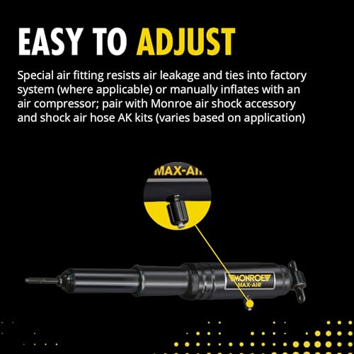 Monroe مونرو ماكس-اير MA785 ممتص صدمات هوائي قابل للتعديل عبوة من 2 لسيارة شيفروليه كورفيت - Image 5