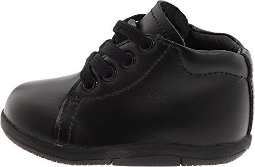 Stride Rite baby-boys Srt Elliot, Black Leather, 3 Wide Infant - Image 2