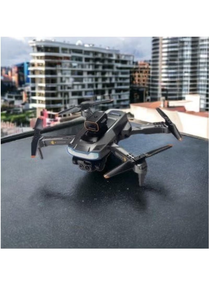 P15 Pro Foldable Drone with Dual 4K Front and 1080P Bottom HD Camera | 120° Wide-Angle Lens with FPV Live Streaming | Gesture and Voice Control for Easy Hands-Free Use | One-Key Takeoff and Landing for Beginners | Lightweight Foldable Design | Long Battery Life | Ideal RC Drone Toy for Kids, Teens, Adults, and First-Time Flyers