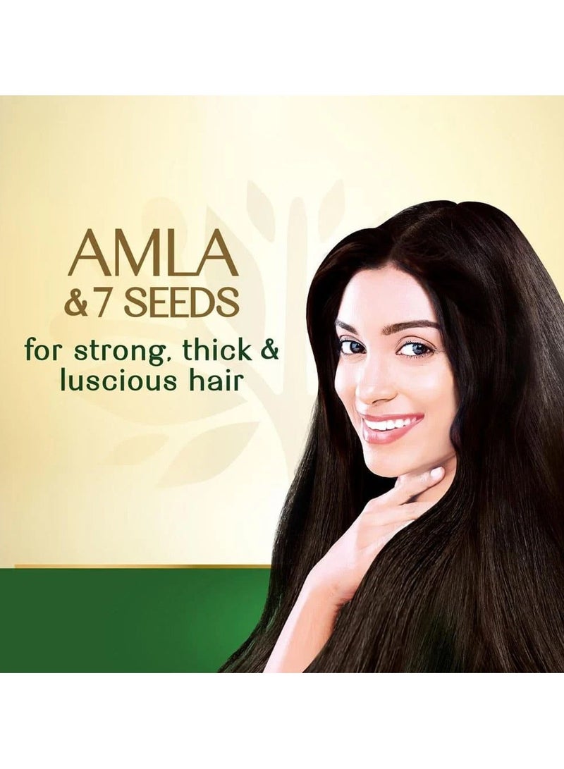 هيربس إنديا زيت الشعر بالأملا و 7 بذور - 180 مل - Image 3