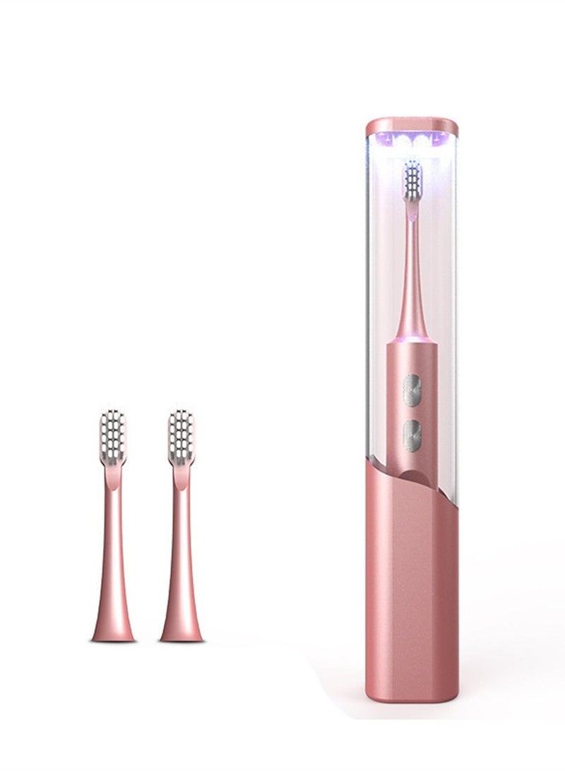 Intelligent induction wireless charging waterproof sonic electric toothbrush for adults household magnetic levitation soft-bristled electric toothbrush with UV travel disinfection cup - Image 1