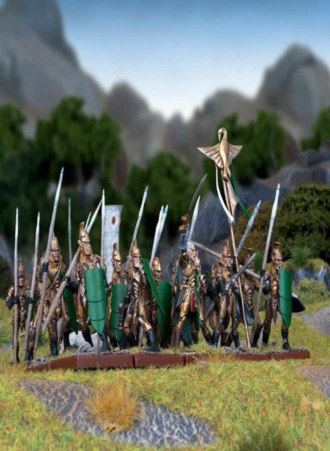 Mantic Kings of War - Elf Spearmen Regiment - Image 2