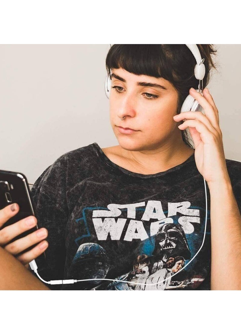 GENNEXT USB C Digital to 3.5 mm Female Headphone Jack Adapter, Type C Aux Audio Dongle Converter for iPad Pro 11" 12.9" 2018/Google Pixel/5 4 3 2/ XL/Samsung S21 S20 Ultra Z Flip S20+ Note 20 S10 S9 Plus - Image 3