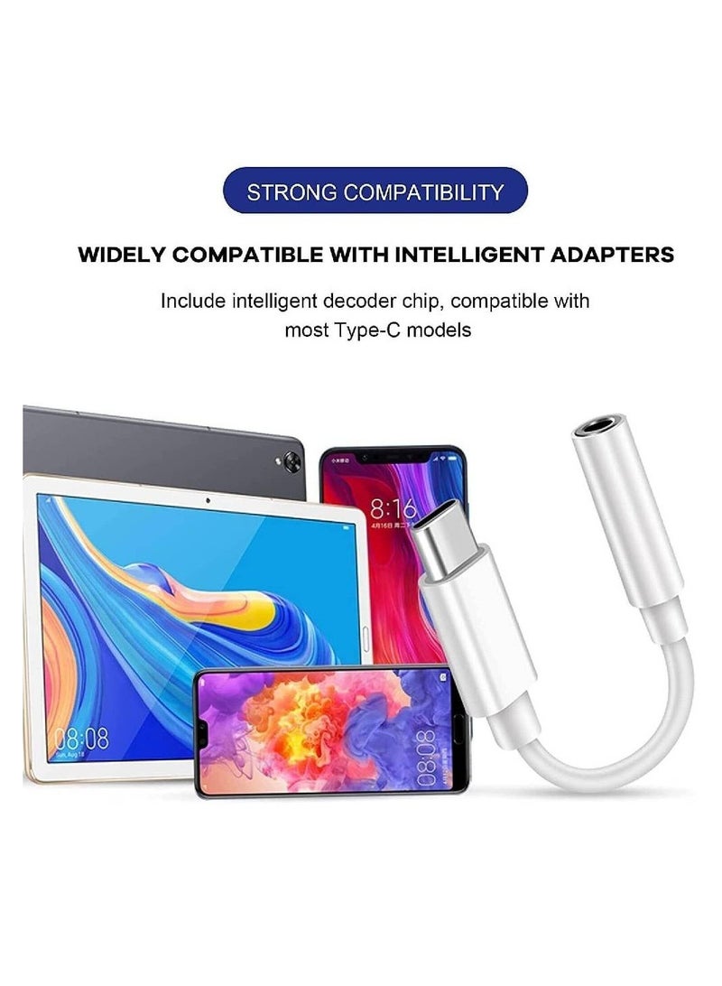 GENNEXT USB C Digital to 3.5 mm Female Headphone Jack Adapter, Type C Aux Audio Dongle Converter for iPad Pro 11" 12.9" 2018/Google Pixel/5 4 3 2/ XL/Samsung S21 S20 Ultra Z Flip S20+ Note 20 S10 S9 Plus - Image 4