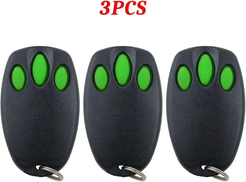 Garage Door Remote, 1-5PCS/Pack. E945 E945M E950M E943M Garage Gate Door Remote Control Compatible ST50EVOB ST50EVO MT100EVO MT60EVO(3-Buttons-3PCS) - Image 3