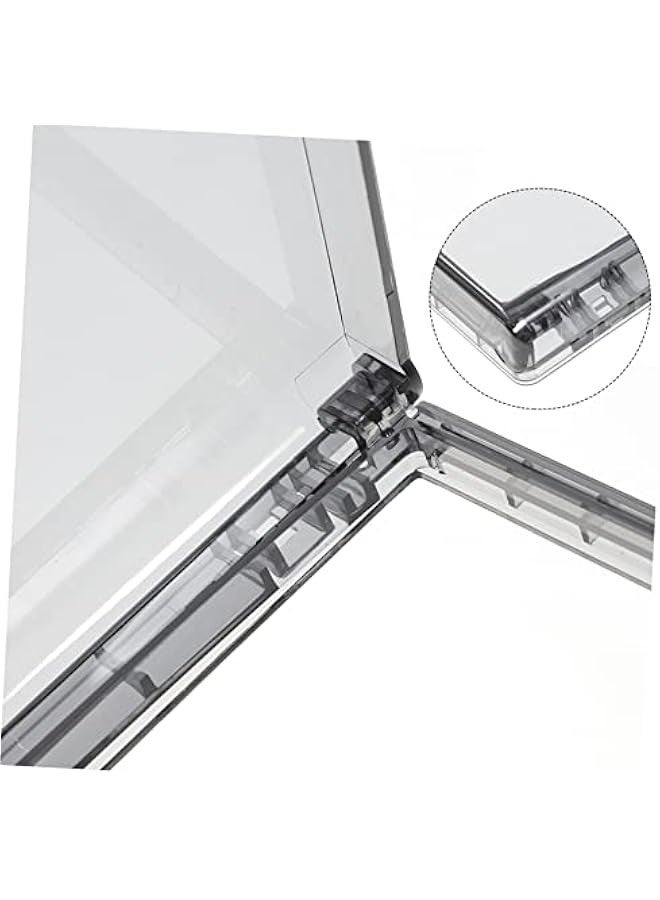 2pcs Cover Electrical Outlet Jackbox Outlet Covers Face Plate Panel Box Socket Cover Proof Outlet Cap Sticky Outlet Cover Box Abs  - Image 5