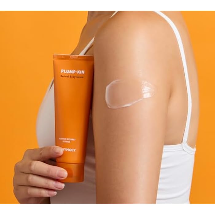 TONYMOLY Plump-kin Retinol Body Serum – Hyaluronic Acid Serum for Face & Body – Skin Tightening, Hydrating & Firming with Pumpkin Extract, Retinol – 4.05 fl oz - Image 4