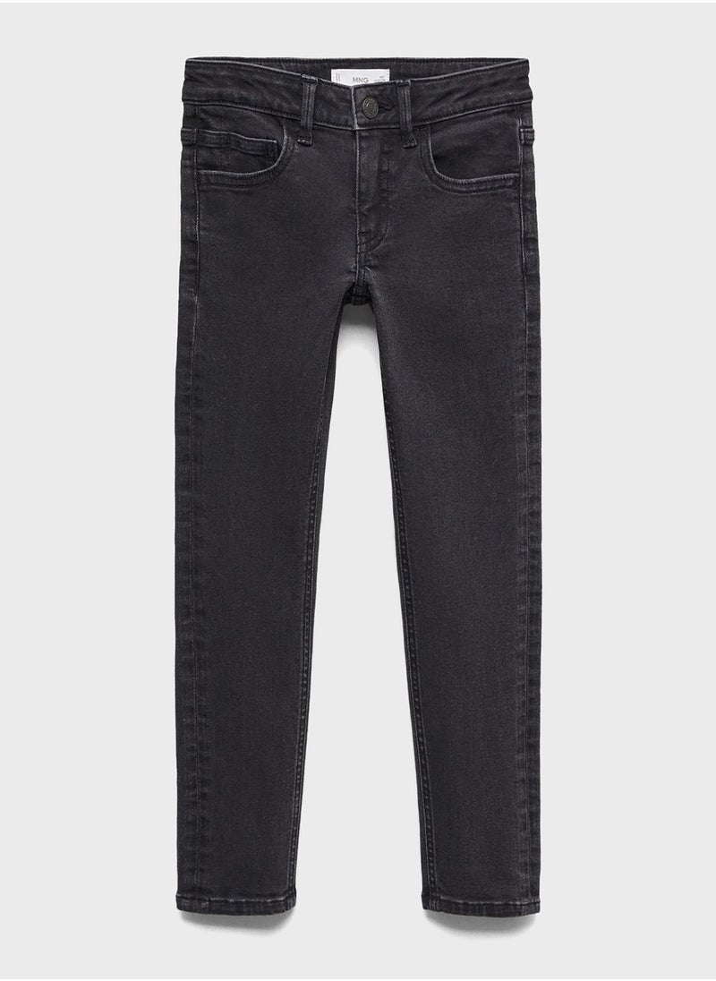 MANGO - Kids Skinny Fit Jeans - Image 1
