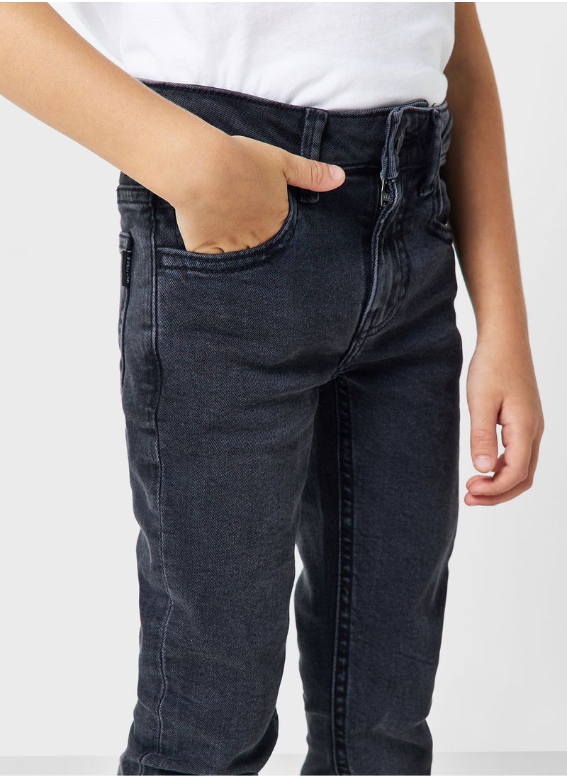 MANGO - Kids Skinny Fit Jeans - Image 1
