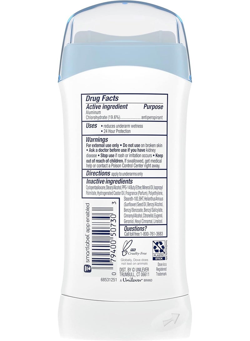 Dove Antiperspirant Deodorant - Original Clean (74 g) - Image 2