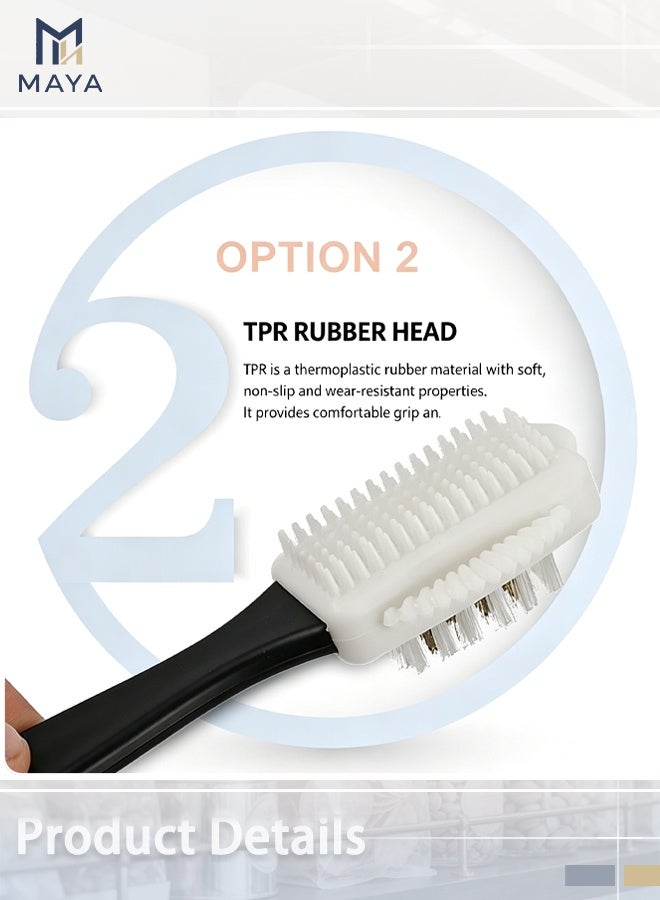 Maya 4 in 1 Suede & Nubuck Cleaning Kit - Dual-Sided Brush with Detachable Eraser for Shoes, Sneakers, Boots, Upholstery Care Tool - Image 3