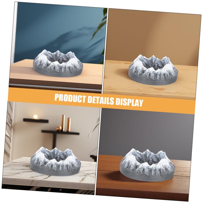 2pcs Nordic Style Windproof Ashtrays for Indoor Outdoor Home Office Desk - Image 4