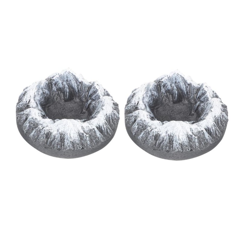 2pcs Nordic Style Windproof Ashtrays for Indoor Outdoor Home Office Desk - Image 2