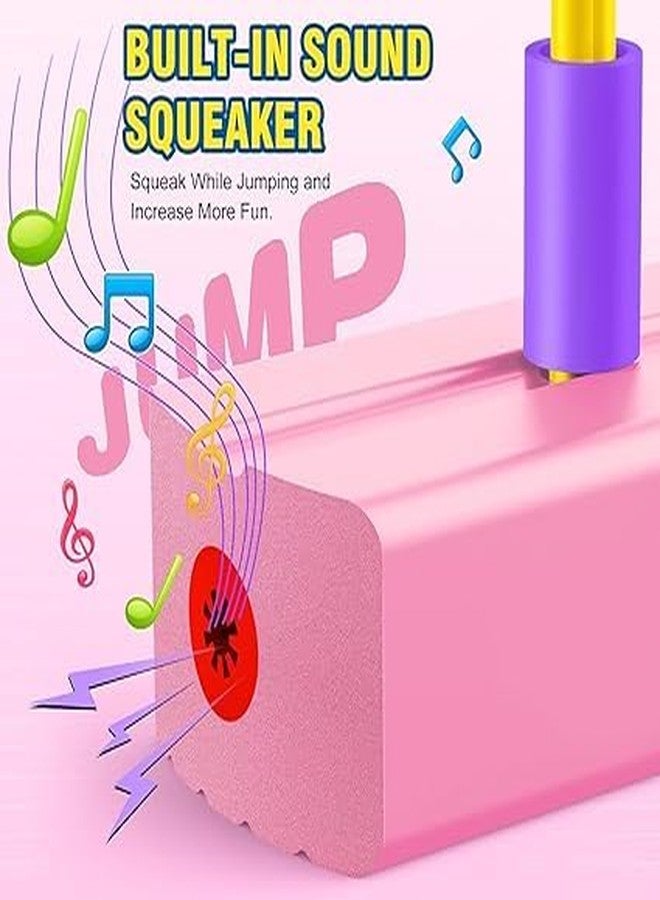 MITVIK Foam Pogo Jumper for Kids - Safe Bungee Pogo Stick Toy with Squeaky Sound, Indoor & Outdoor Balance Training Toy for Boys & Girls Age 3+ (Up to 250 lbs, Multicolor) - Image 4