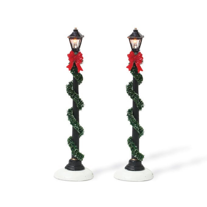 VILLAGE SMALL TOWN STREET LAMPS ACCESSORY FIGURINE