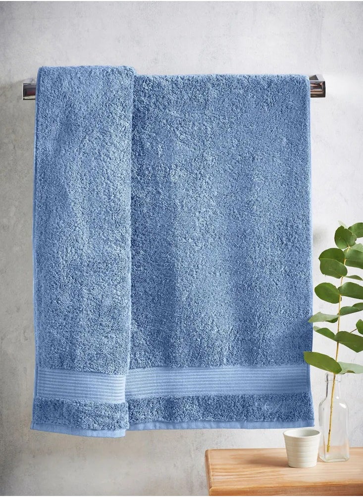Jacquar Dina 100% Egyptian Cotton Bath Towel, Super Soft and Highly Absorbent Basic Solid Premium Bath Towel for Bathroom Size 140cm x 70cm  - Image 1