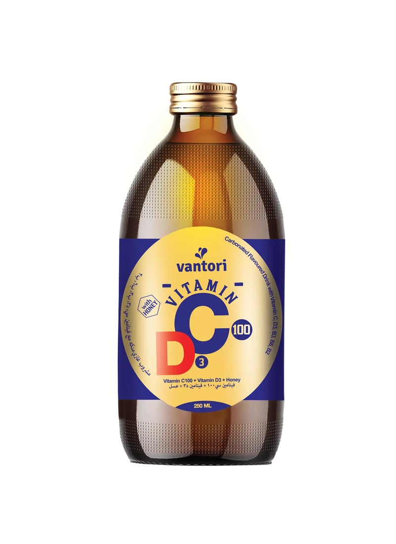 Vantori Vitamin C + D Drink With Honey - Image 1