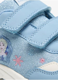 Disney Frozen Applique Sneakers with Hook and Loop Closure  - Image 4