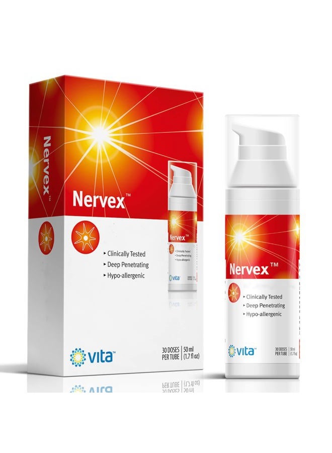 Vita Sciences Nervex Maximum Neuropathy Support, Scientifically Developed for Effective Natural Fast Cream for Feet, Hands, Legs, Toes - Image 1