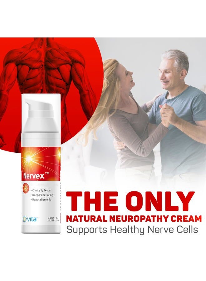 Vita Sciences Nervex Maximum Neuropathy Support, Scientifically Developed for Effective Natural Fast Cream for Feet, Hands, Legs, Toes - Image 4