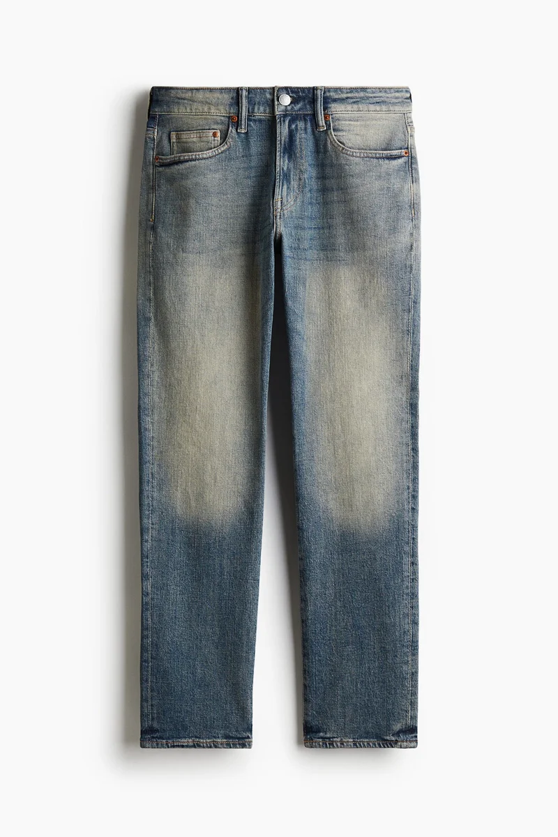 اتش اند ام جينز بخصر عادي