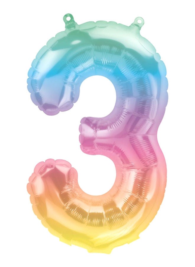 نيبمينينت بالون زينة لأعياد الميلاد بتصميم رقم 3 16بوصة - Image 1