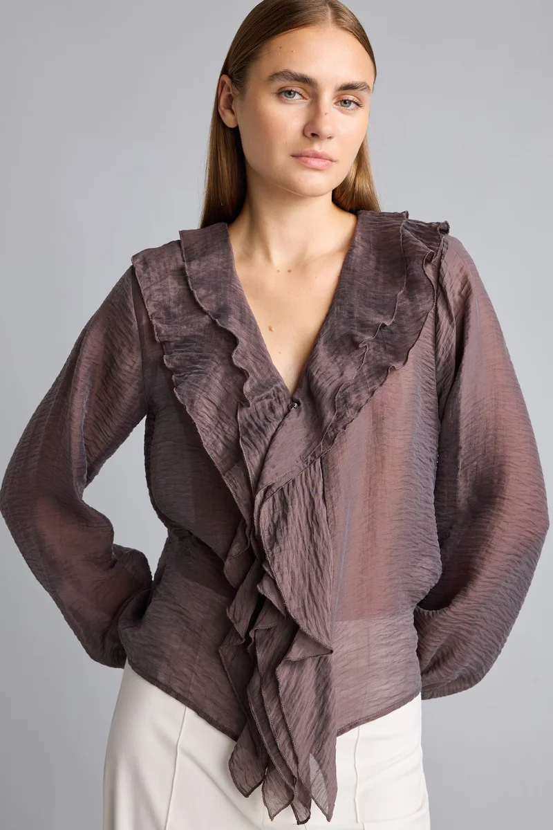 ديفاكتو Long Sleeve Blouse