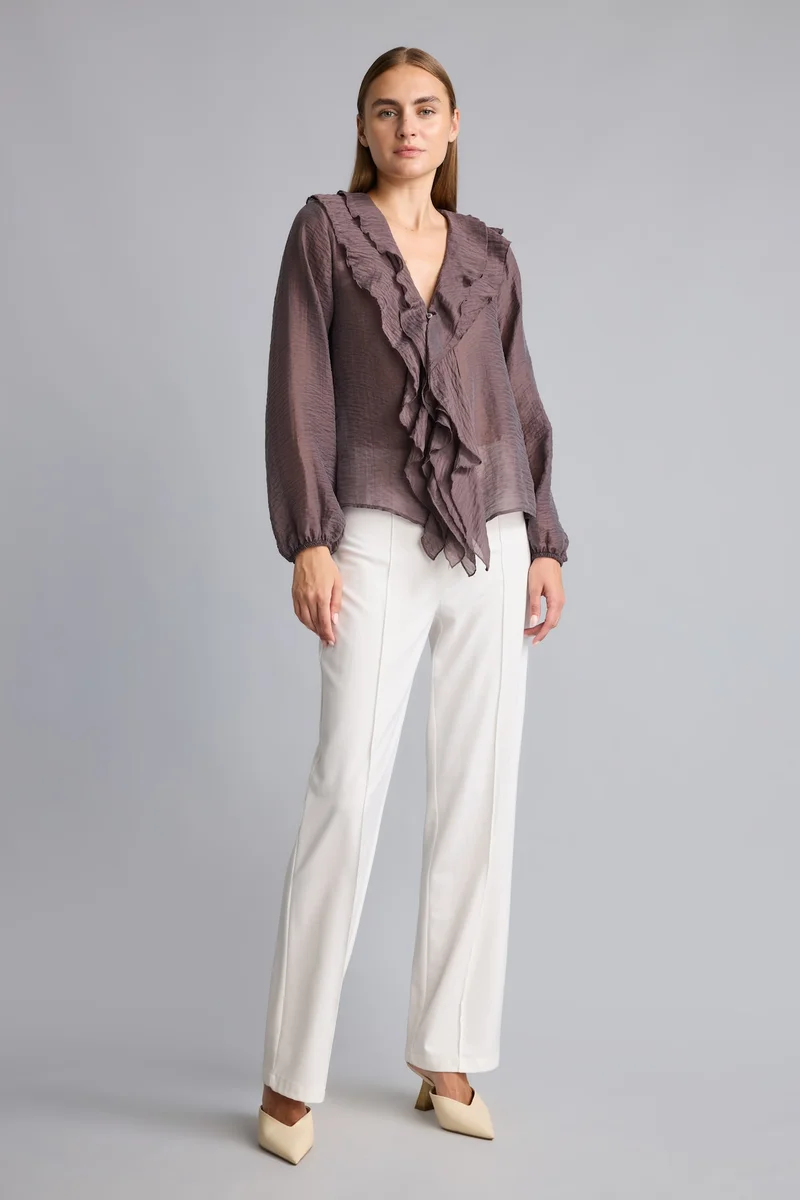 ديفاكتو Long Sleeve Blouse